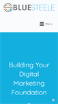 Mobile Screenshot of bluesteelesolutions.com